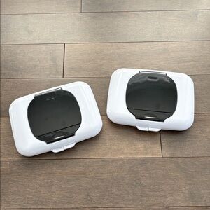 Plastic Wipes Dispensers, Refillable Washable Cases, Travel Office Personal Bath